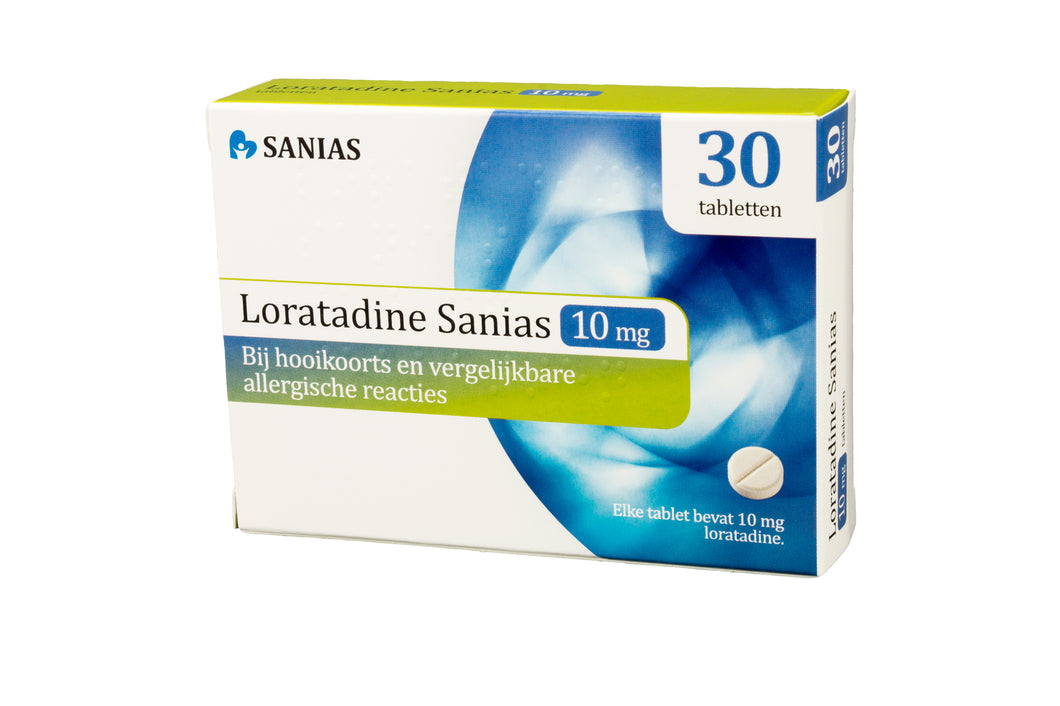 Loratadine 10 mg Sanias tabletten 30 st