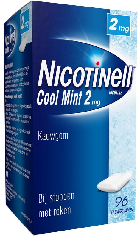 Nicotinell Gums Cool Mint 2 Mg (96 st.)