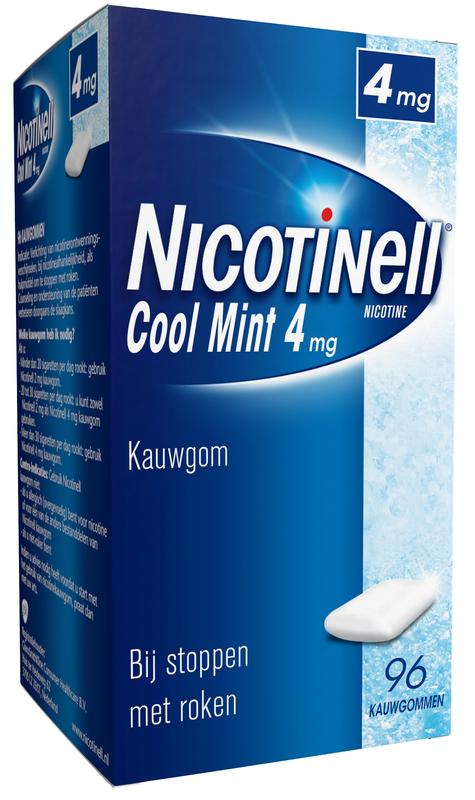 Nicotinell Gums Cool Mint 4 Mg (96 st.)